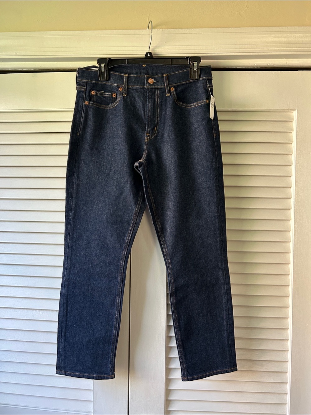 GAP Dark Indigo Straight Leg Jeans